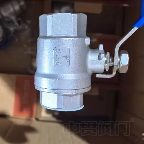 Ročni 2pcs navojni končni kroglični ventil