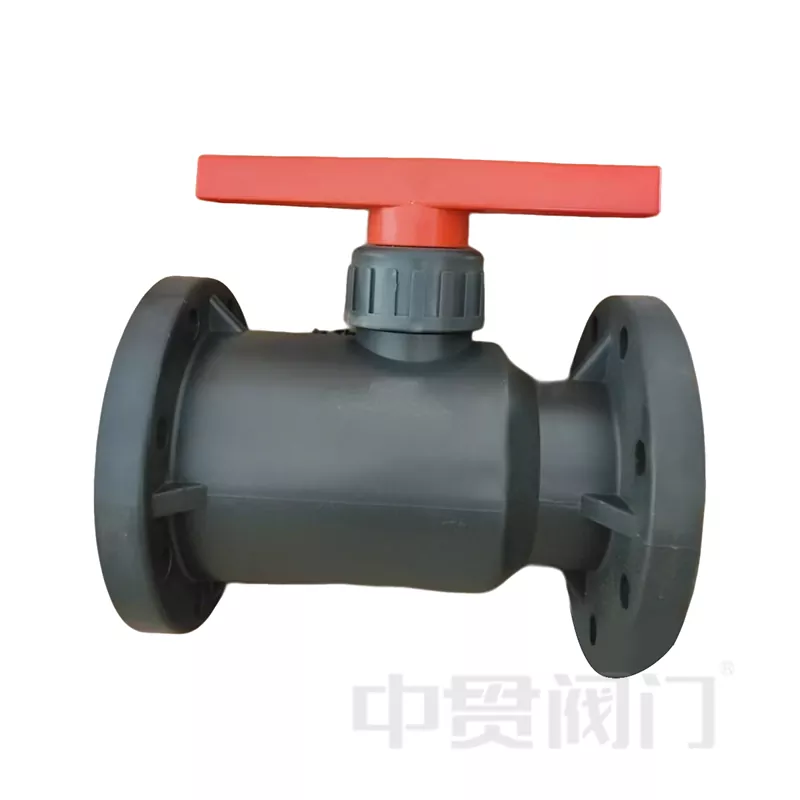 PVC materialni kroglični ventil